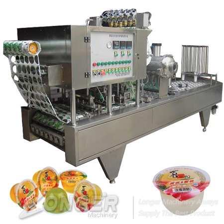 LG-3QB Model Automatic Cup Filling and Sealing Machine