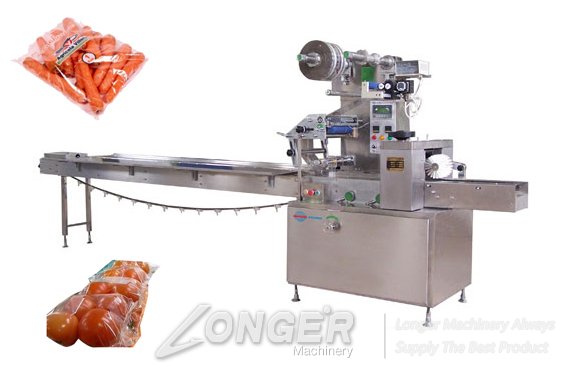 Pillow Type Packing Machine for Fruit|Biscuit
