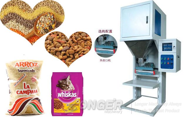 Automatic Quantitative Grain/Pet Food Pellet Packing Machine