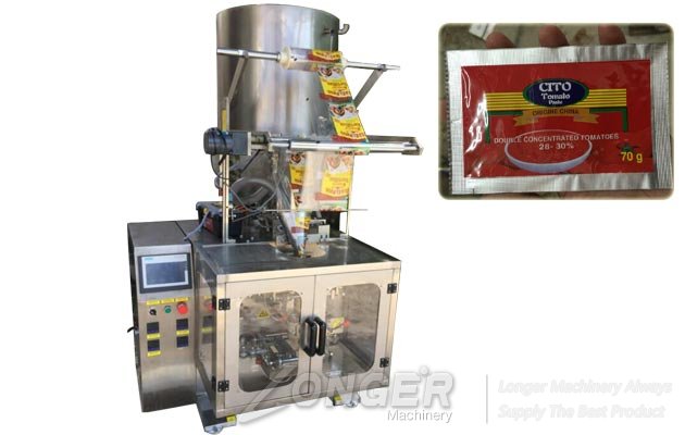 Chili Sauce Sachet Packing Machine with Four Side