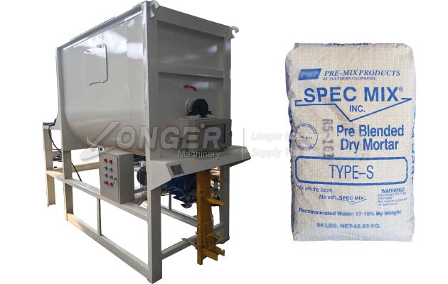 Dry Mortar Mixing Packing Machine Plant
