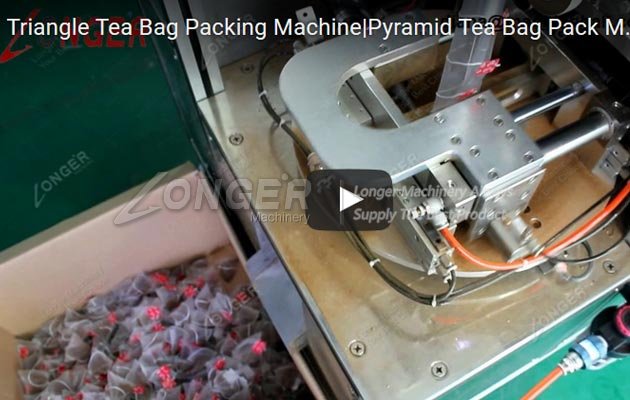 Pyramid Tea Bag Packing Machine Working Video