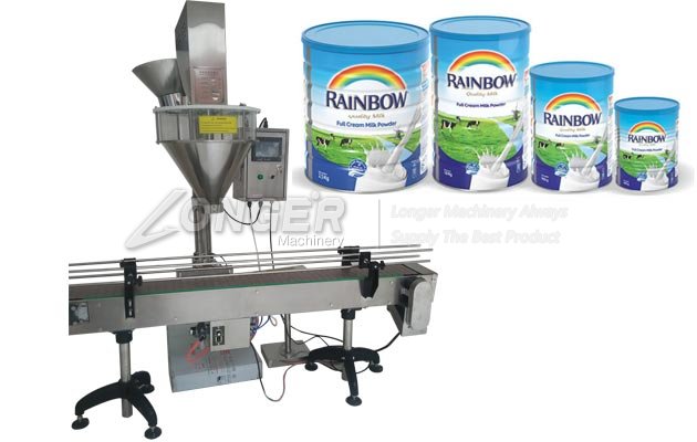 Cup Milk Powder Filling Packaging Machine|Drum Powder Packing Machine