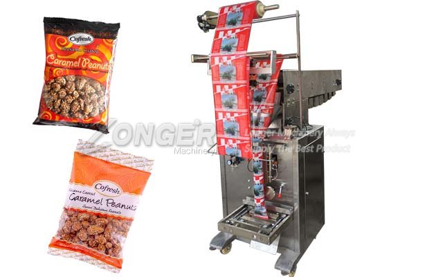 Chain Bucket Coated Peanut Granular Packing Machine for Sale