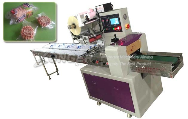 Automatic Peanut Brittle Packing Machine|Pillow Type Packaging Machine