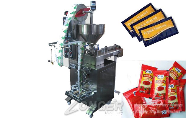 Automatic Ketchup Pouch Packing Machine For Sale