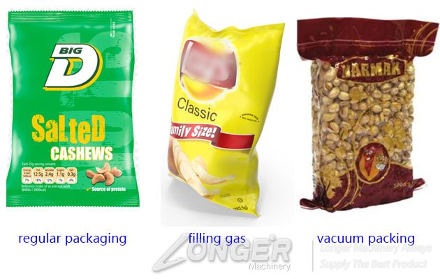 Types of Nuts Packaging